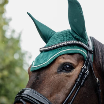 Bonnet Wellington Velours Vert Foncé
