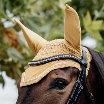 Bonnet Wellington Velvet Moutarde