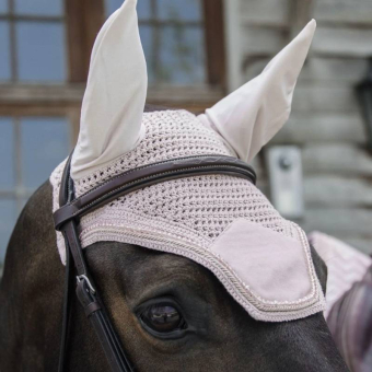 Bonnet Wellington Velours Rose Clair