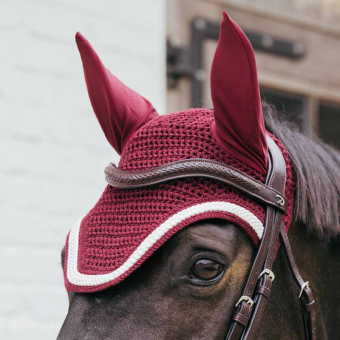 Bonnet Wellington Plaited Cord Bordeaux