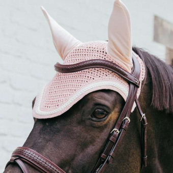 Bonnet Wellington Plaited Cord Rose pâle