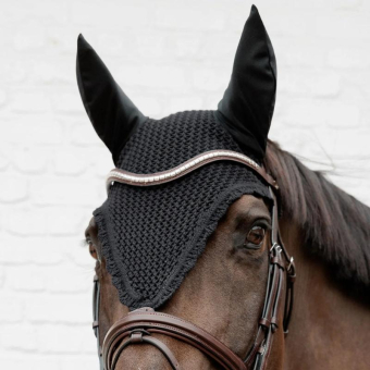 Bonnet long Loop Soundless Noir
