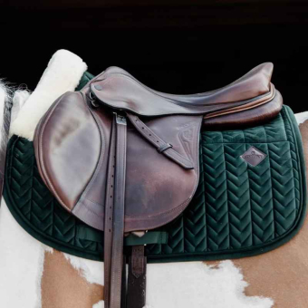 Tapis de selle Skin Friendly Velvet Vert