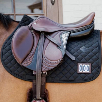 Tapis de selle Diamond Competition Noir
