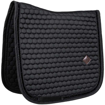 Tapis de selle dressage Glitter Band Noir
