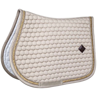 Tapis de selle Glitter Band Beige