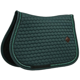 Tapis de selle Glitter Band Vert Émeraude