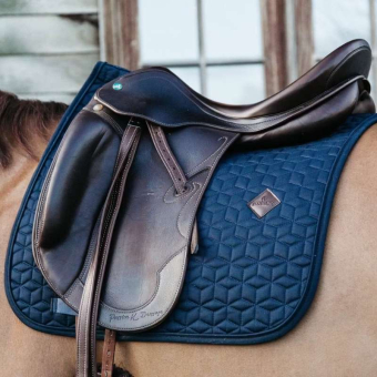 Tapis de selle de dressage Classic Bleu Marine