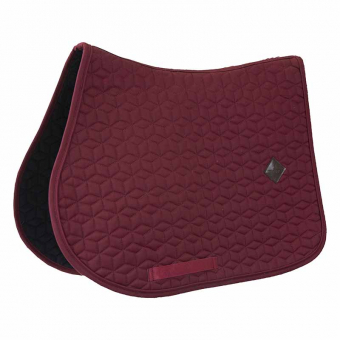 Tapis de selle Classic Rouge Vin