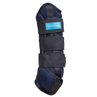 Guêtres d'écurie Quick Wraps Cool on Track 2.0 Bleu