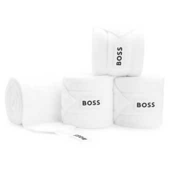 Bandages Fleece 4-pack Blanc