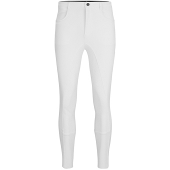 Pantalons d'équitation homme Jim Full Grip Blanc