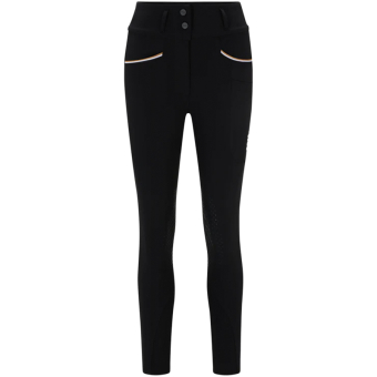 Pantalon d'équitation Hannah Knee Grip Noir