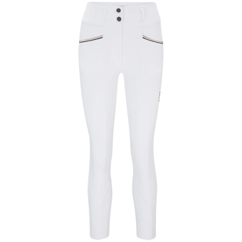 Pantalon d'équitation Hannah Knee Grip Blanc