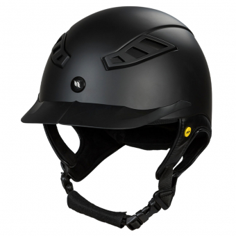 Casque d'équitation MIPS Lynx II Smooth Top Noir