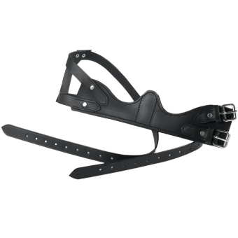 Collier anti-tiqueur Leather Soft Padded Noir