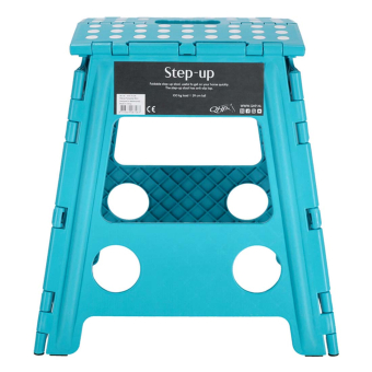 Tabouret pliant Step-Up Turquoise
