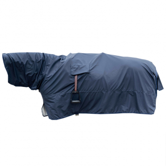 Couverture de Pluie Équestre Hurricane Bleu Marine