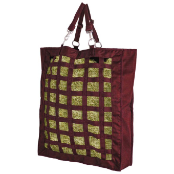 Sac à foin Slowfeeder Turnout Bordeaux