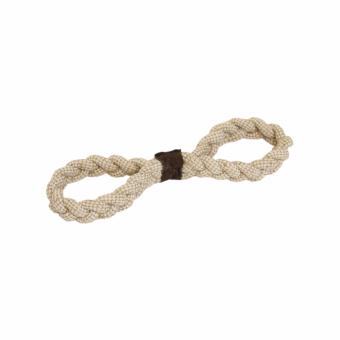 Jouet pour chien Corde en coton Beige