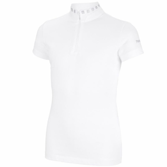 Haut de compétition Enfant/Junior Icon Girl Blanc