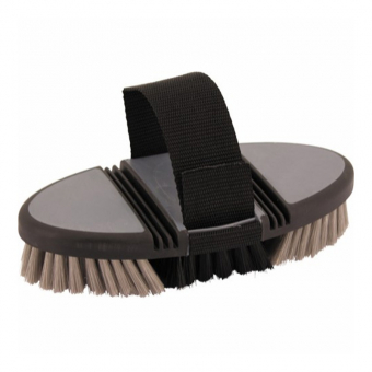Brosse à panser SoftTouch HG Gris/Noir  