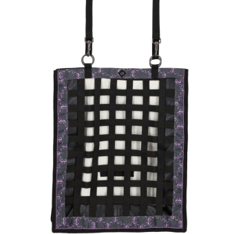 Sac à foin Slowfeeder Turnout Bows Noir