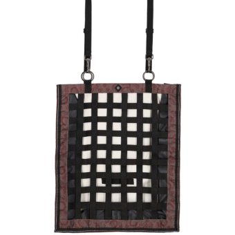 Sac à foin Slowfeeder Turnout Woods Marron
