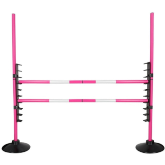 Obstacle pour cheval-bâton Rose