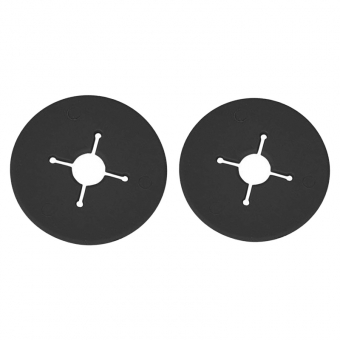 Disques de mors en Caoutchouc HG Noir