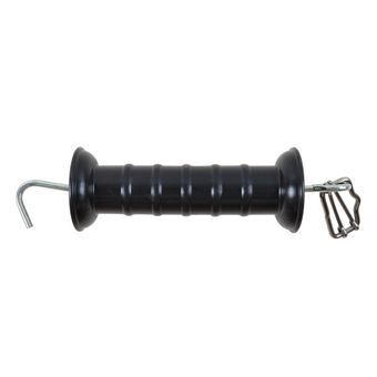 Connecteur de Poignée de Portail en Bande Noir 3 unités/paquet