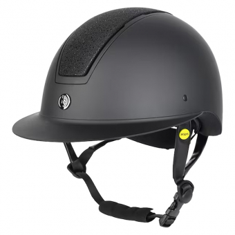 Casque d'équitation HS MIPS Vision Mat Onyx Noir Small