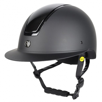 Casque d'équitation HS MIPS Vision Mat Agate Noir Small
