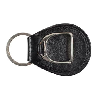 Porte-clés HS Stirrup Plate Noir/Argent
