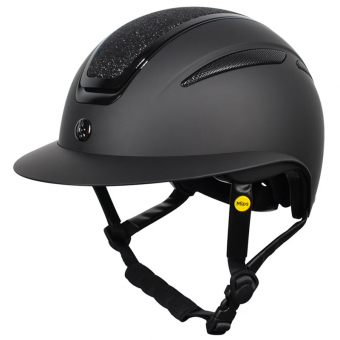 Casque d'équitation HS MIPS Air Matte Noir