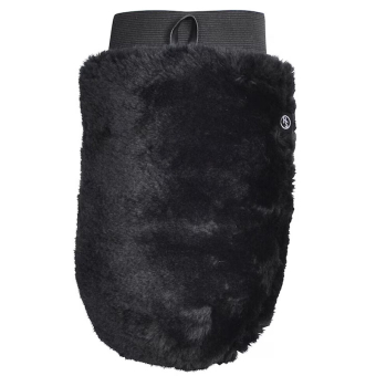 Gant de toilettage HS Faux Fur Noir