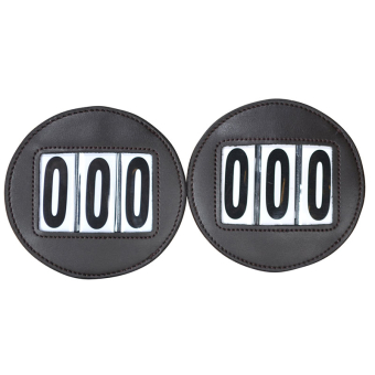 Étiquette numérotée HS Vegan Leather 2-pack Marron