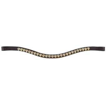 Frontal HS Cœurs Marron
