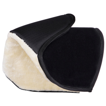 Protège-garrot Fauxfur Noir