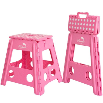 Tabouret d’écurie pliable Anti-Slip Rose