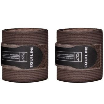 Bandages pour jambes Work Bandage Élastique/Polaires 2-pack Brun
