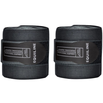 Bandages pour jambes Work Bandage Élastique/Polaires 2-pack Noir