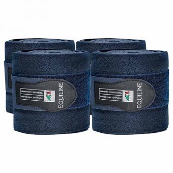 Bandes polaires Polo Bleu Marine