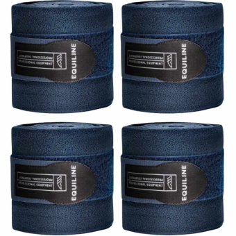 Bandes polaires Polo Bleu Marine