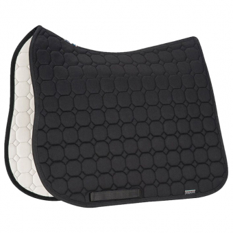 Tapis de selle de dressage Octogone Noir