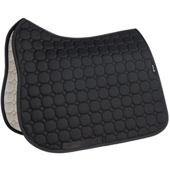 Tapis de selle de dressage Octogone Noir