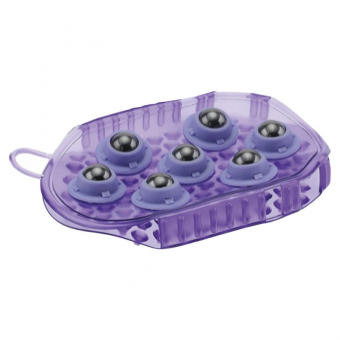 Brosse de Massage Gel Comb HG Violet