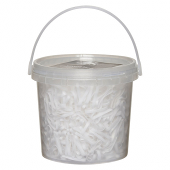 Élastiques en Silicone 1500 unités HG Blanc