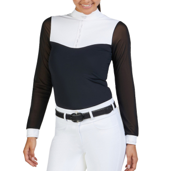Haut de compétition Blouse Selection Noir