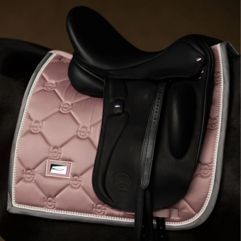 Tapis de selle dressage ES Pink Pearl